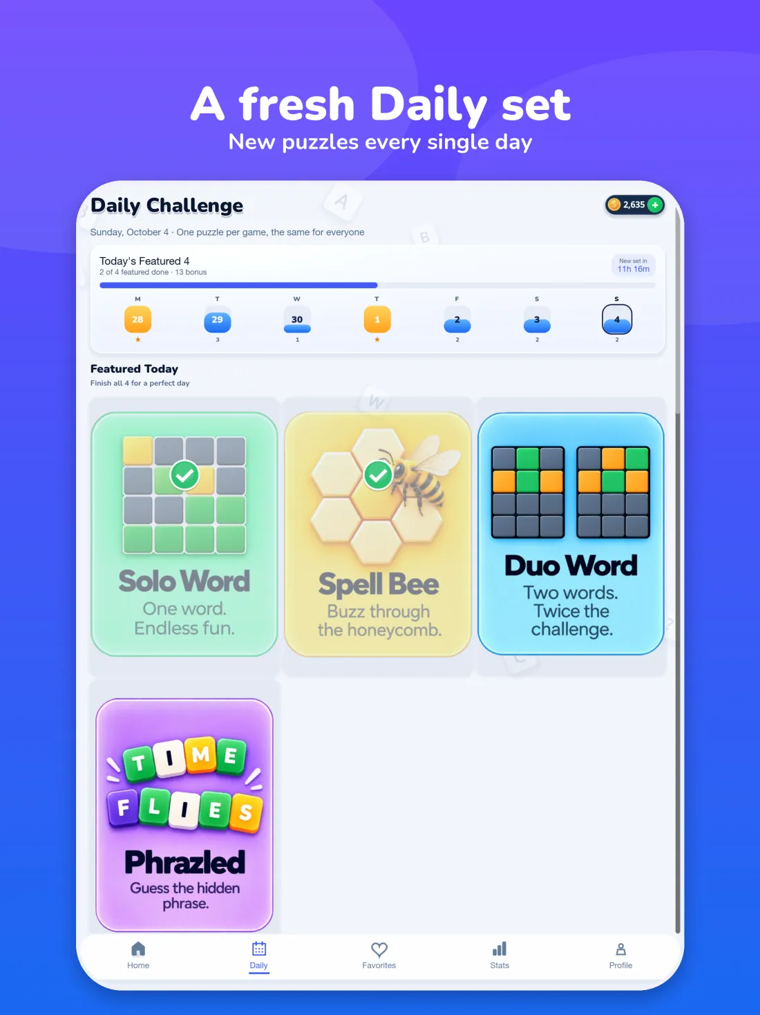 iPad daily set