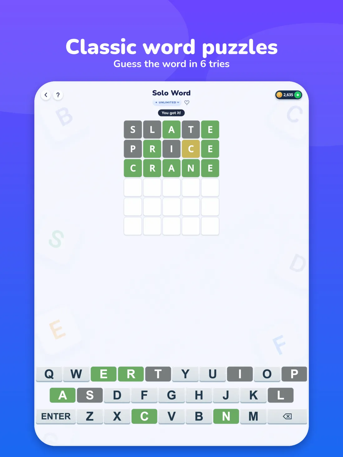 iPad Solo Word