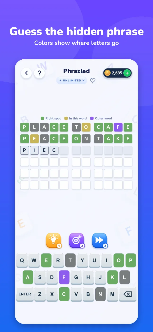 Phrazled phrase puzzle